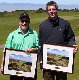 Audia and Mombert win Two Man Links at Bandon Dunes