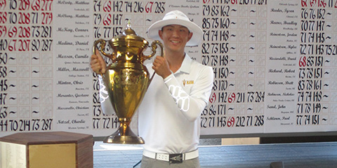 Jino Sohn Pulls Away to Win the Southwestern Amateur