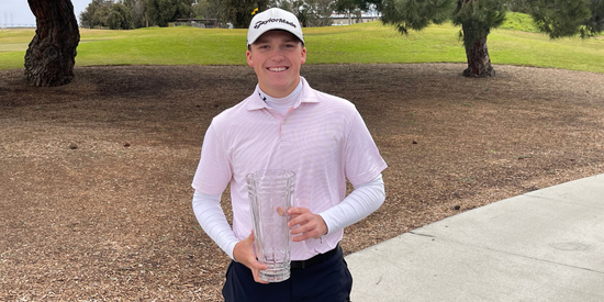 A birdie on the last lifts Willy Walsh to the Silicon Valley Amateur title